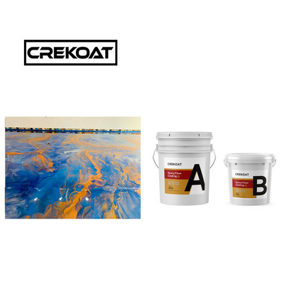 Roller 100% vaste stoffen epoxyvloercoating schoonmaakbaar zuiver epoxycoating