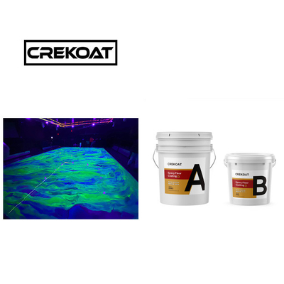 Roller 100% vaste stoffen epoxyvloercoating schoonmaakbaar zuiver epoxycoating