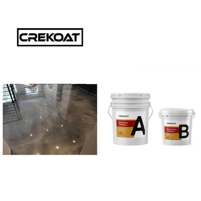 Zuivere metalen epoxyvloercoating oplosmiddelvrij epoxycoatinggloss