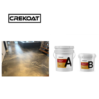 Geurloze Pure Anti-Slip Epoxy vloercoating lage viscositeit nul VOC
