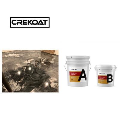 Geurloze Epoxyharscoating 1 mm Metalen Dynamische