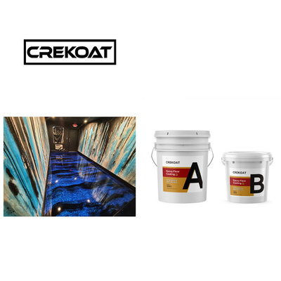 Versatile waterdichte harscoating solide chemisch bestand epoxycoating 3 mm