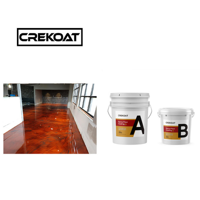 Pigment Twee-component Epoxy verf naadloze Epoxy vloerverf Roller schoonmaakbaar