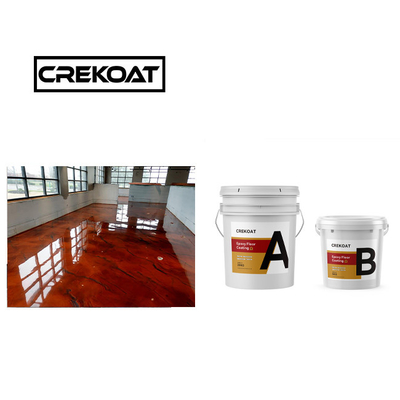 100% vaste stoffen Metalen epoxycoating 3 mm Antimicrobiële