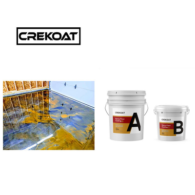 Basecoat zelfnivellerend laag viscositeits epoxycoating 100% vaste stoffen 3 mm