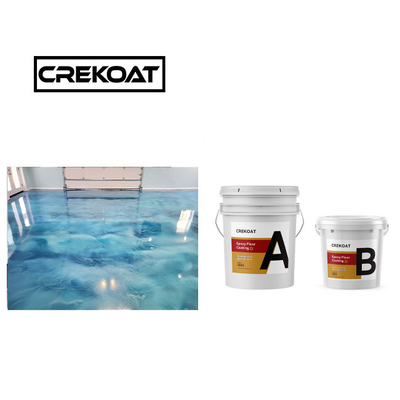 Crystal Clear Epoxy Resin Coating Seamless Zero VOC 100% vaste stoffen