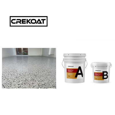 Epoxypolymer Polyaspartic vloercoating lage geur goede weersverwachting