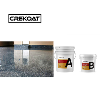 Naadloze vloerverf van epoxyhars met een snelle afwerking Decoratieve betonnen vlokverf