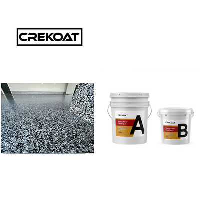 Crekoat Twee componenten hoog vaste stoffen coating Polyaspartic nonyellowing TDS