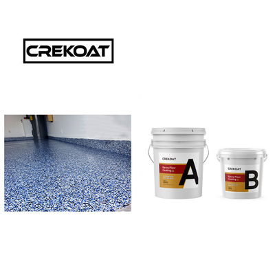 Minimale geur Helder polyurea Beton coating Fast Curing Twee deel