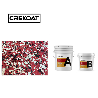 Stoere polyaspartic vloercoating / topcoat Duurzame lagere viscositeit