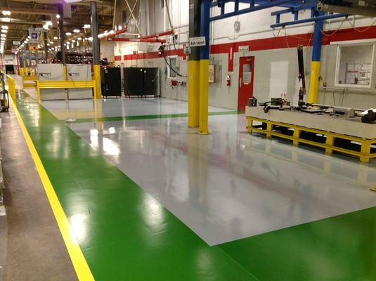 Decoratieve vloercoating met urethaan