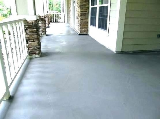Matt Acryl vloercoating Adhesie Anti slip Betoncoating 1 mm