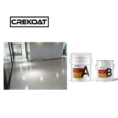 Naadloze industriële epoxy vloercoating verf 1 mm oplosmiddel gebaseerde vaste kleuren