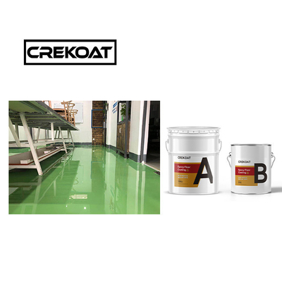 Heldere krasbestendige vloerverf naadloze heldere epoxy vloercoating 3 mm