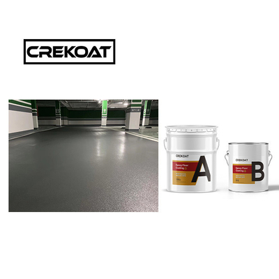 Heldere krasbestendige vloerverf naadloze heldere epoxy vloercoating 3 mm