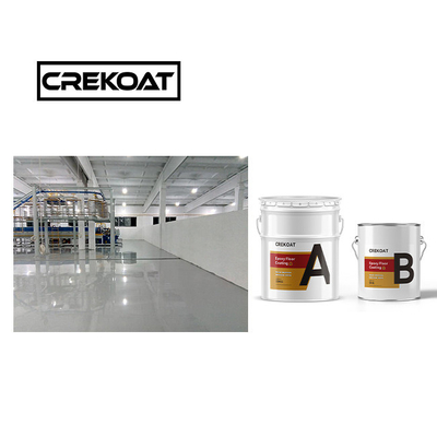 1 mm hoogglanse epoxy vloercoating gemak Duurzame vloerverf Vaste kleuren
