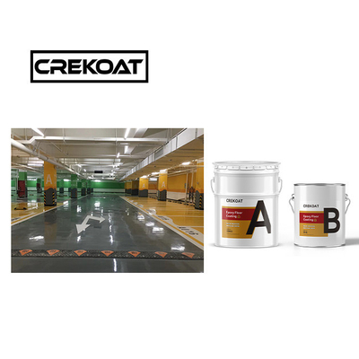 Sneldrogen chemisch bestand Epoxy vloercoating Gloss Finish 1 mm
