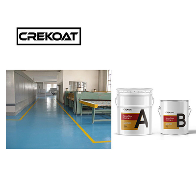 Sneldrogen chemisch bestand Epoxy vloercoating Gloss Finish 1 mm