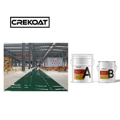Hoogglanzend, helder industriële epoxy vloercoating Glanzend, chemisch bestand
