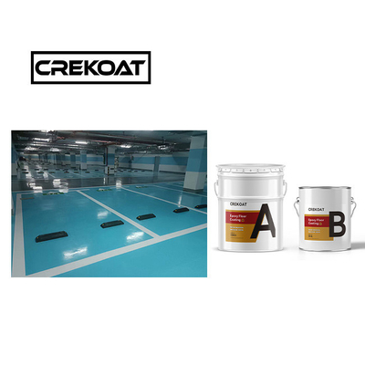 3 mm watergebaseerde industriële epoxy vloercoating spray TDS voor zware machines