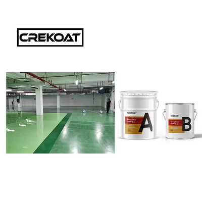 Zichtbaarheid Grijze epoxy vloerverf gegoten bovenste laag Beton coatings Sterkte
