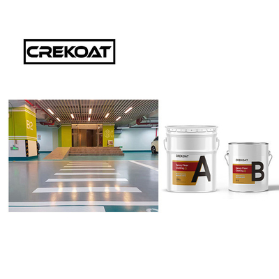 Epoxy vloerverf Topcoat hars Industriële betonnen verf Reinigbaar