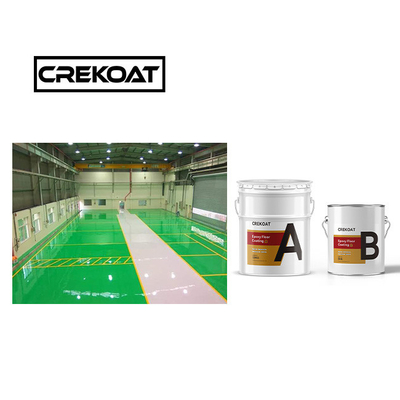 Naadloze vloerverf op basis van urethaan 3 mm betonnen vloercoating