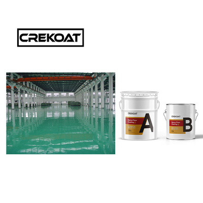Topcoat Industrial Polyurethane Floor Coating Semi Gloss Waterdicht vloerverf