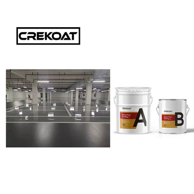 Geurloze textuurde epoxy anti-slip vloercoating 1 mm hardheid Snel drogen