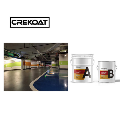 Verminderbare op water gebaseerde vloercoating / sneldrogende betonnen verf