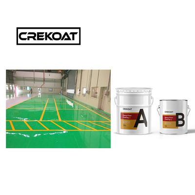 Verminderbare op water gebaseerde vloercoating / sneldrogende betonnen verf