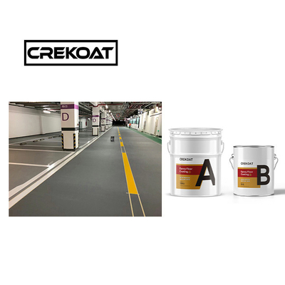 Verminderbare op water gebaseerde vloercoating / sneldrogende betonnen verf