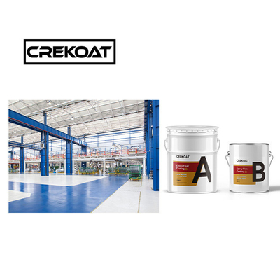 Waterreductieve vloercoating op basis van water / verfdamp doorlaatbare halfglans