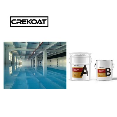 Adhesie Epoxy vloerverf op waterbasis laag VOC Epoxy vloer topcoat lage geur