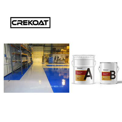 Adhesie Epoxy vloerverf op waterbasis laag VOC Epoxy vloer topcoat lage geur