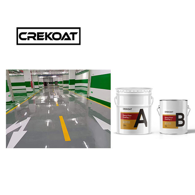 WB watergebonden epoxy vloercoating / verf vochtbestendige chemische bestandheid