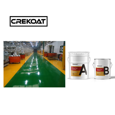 WB watergebonden epoxy vloercoating / verf vochtbestendige chemische bestandheid