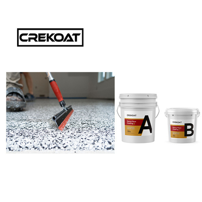 Minimale geur Helder polyurea Beton coating Fast Curing Twee deel