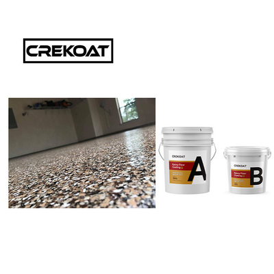 Minimale geur Helder polyurea Beton coating Fast Curing Twee deel