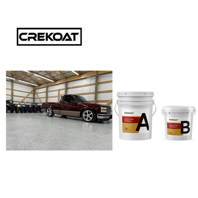 Vloeibare polyaspartic garage vloercoating spray epoxy betonnen vloerverf 1 mm