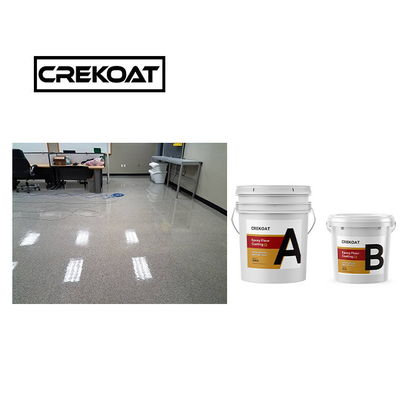 Decoratieve heldere polyaspartic vloercoating uitstekende hechting