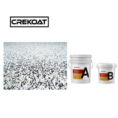 Crekoat Twee componenten hoog vaste stoffen coating Polyaspartic nonyellowing TDS