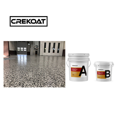 Polyaspartic Decorative Epoxy Floor Paint Naadloos Flak Epoxy Coating