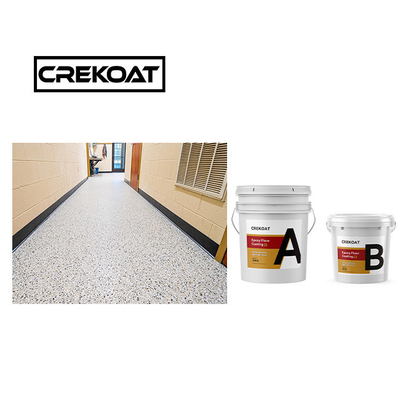 Defoaming High Gloss Epoxy Spray Paint Niet-toxische duurzame harsige vloercoatings
