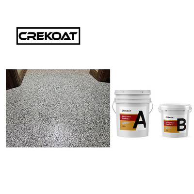 Borstel Polyaspartic vloercoating Reinigbaarheid Polyurea Clear Top Coat