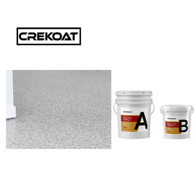 Hardheid Buitenste epoxyvloercoating Adhesie Polyaspartic UV stabiele coating