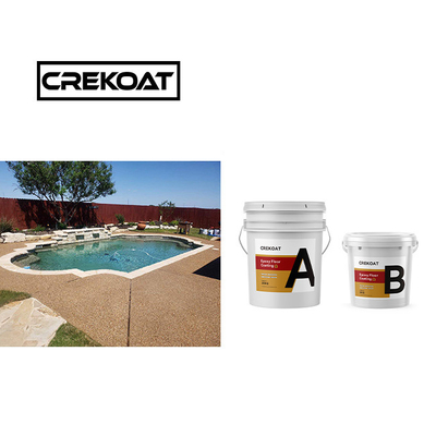 High Build Aspartic Polyaspartic vloercoating UV-bestand, niet-vergeel
