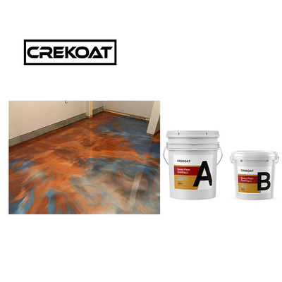 VOC-vrije epoxyverf met lage geur 3 mm warmtebestendige epoxycoating