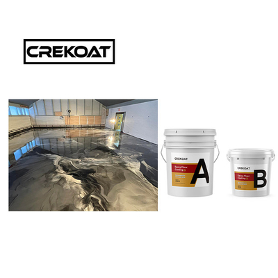 VOC-vrije epoxyverf met lage geur 3 mm warmtebestendige epoxycoating